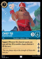 Chief Tui - Respected Leader #143