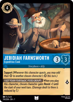 Jebidiah Farnsworth - Expedition Cook #174