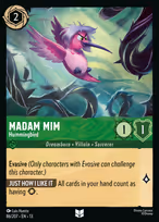 Madam Mim - Hummingbird #86