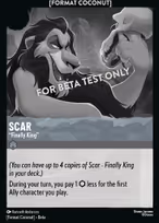 Scar - "Finally King" #17