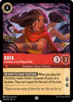 Raya - Guardian of the Dragon Gem #122