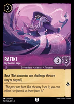 Rafiki - Mysterious Sage #54