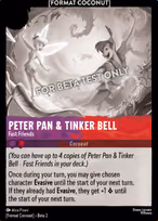 Peter Pan & Tinker Bell - "Fast Friends" #22
