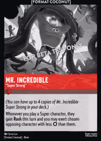 Mr. Incredible - "Super Strong" #14