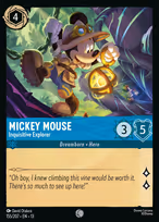 Mickey Mouse - Inquisitive Explorer #155