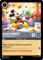 Mickey Mouse - Food Fight Defender #176