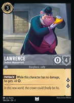 Lawrence - Jealous Manservant #186