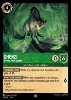Shenzi - Hyena Pack Leader #85