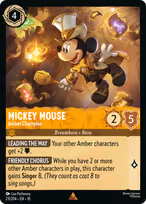Mickey Mouse - Amber Champion #23