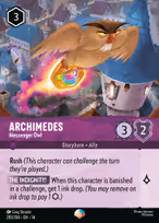 Archimedes - Messenger Owl #210