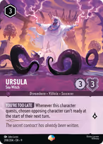 Ursula - Sea Witch #208