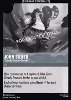John Silver - "Greedy Treasure Seeker" #16