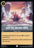 Keep the Ancient Ways #196