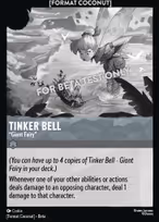 Tinker Bell - "Giant Fairy" #18