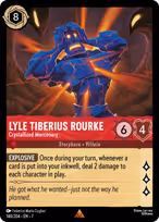 Lyle Tiberius Rourke - Crystallized Mercenary #140