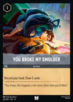 You Broke My Smolder #201