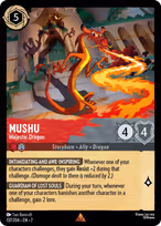 Mushu - Majestic Dragon #137