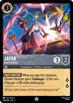 Jafar - Aspiring Ruler #190
