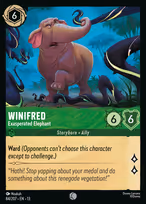 Winifred - Exasperated Elephant #84
