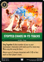 Stopped Chaos in Its Tracks #115