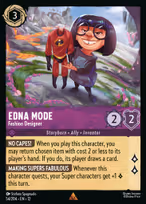 Edna Mode - Fashion Designer #54