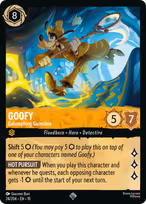 Goofy - Galumphing Gumshoe #24