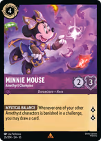 Minnie Mouse - Amethyst Champion #35