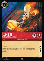 Lumiere - Hotheaded Candelabra #112