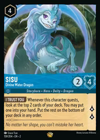 Sisu - Divine Water Dragon #159