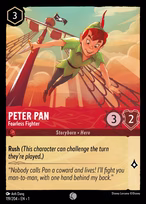 Peter Pan - Fearless Fighter #119