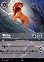 Simba - Returned King #215