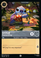 Stitch - Protector of Frogs #180