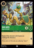 Sir Hiss - Aggravating Asp #86
