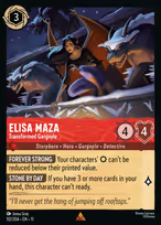 Elisa Maza - Transformed Gargoyle #112