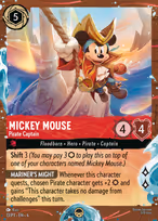 Mickey Mouse - Pirate Captain #13