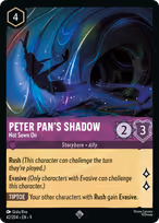 Peter Pan's Shadow - Not Sewn On #42