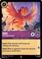 Iago - Giant Spectral Parrot #49
