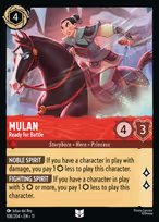 Mulan - Ready for Battle #108