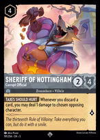 Sheriff of Nottingham - Corrupt Official #191
