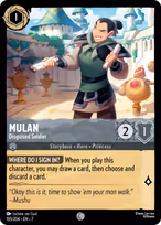 Mulan - Disguised Soldier #193
