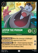 Lester the Possum - Park Mascot #87