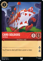 Card Soldiers - Full Deck #122