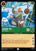 Chien-Po - Snow Warrior #74
