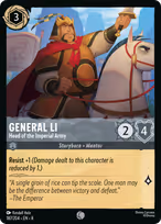 General Li - Head of the Imperial Army #187