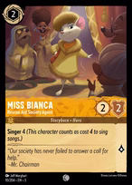 Miss Bianca - Rescue Aid Society Agent #10