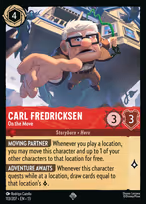 Carl Fredricksen - On the Move #113