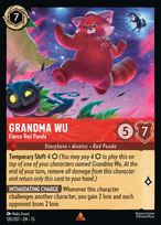 Grandma Wu - Fierce Red Panda #120