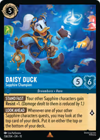 Daisy Duck - Sapphire Champion #158
