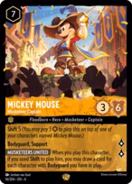 Mickey Mouse - Musketeer Captain #16