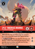 Lyle Tiberius Rourke - Crystallized Commander #214